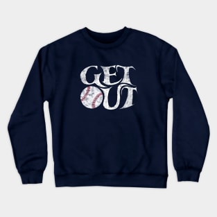 Get out and play baseball Take me out to the ballpark Crewneck Sweatshirt